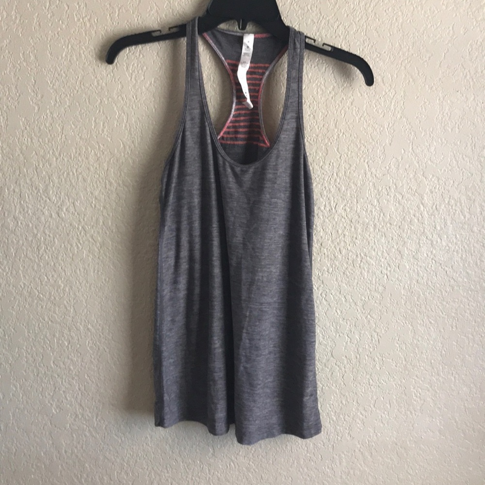 Lululemon tank with ruffles